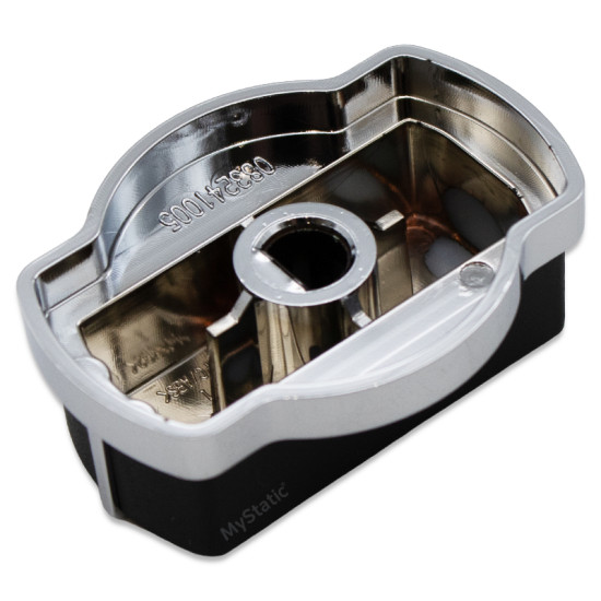 Belling Hob Control Knob Assembly - Black / Chrome - 083240908