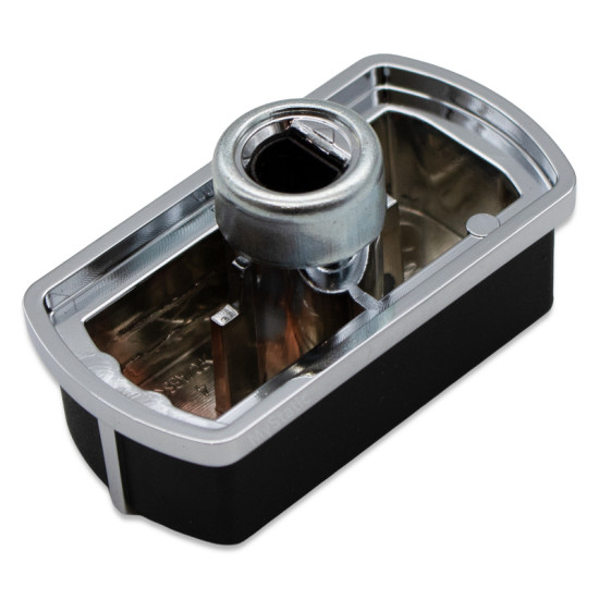Belling Oven Hob Grill Control Knob - Black / Chrome - 083240900