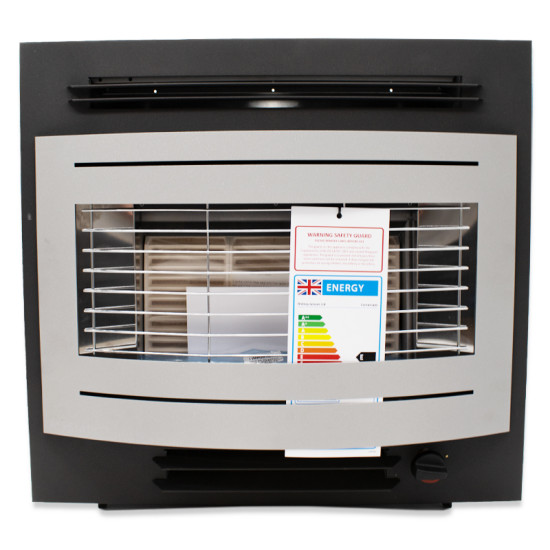 Widney Curvascape GL ECO LPG Gas Fire - Gold Sparkle / Silver Sparkle - CS1EGLGS