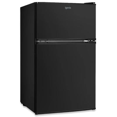 Igenix 47cm Under Counter Fridge Freezer - Black - IG347FFB