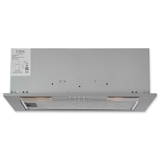 Matrix Stainless Steel Canopy Extractor - MXIN60SS Matrix Stainless Steel Canopy Extractor - MXIN60SS