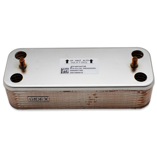 Ariston E-Combi Evo Secondary Heat Exchanger - 65104333
