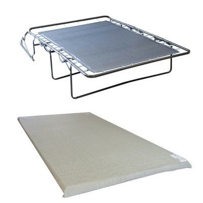 Som'Toile Folding Pull Out Bed Base and Mattress