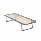 Single Bed Frame Folding Legs - 6ft x 2ft & Mattress