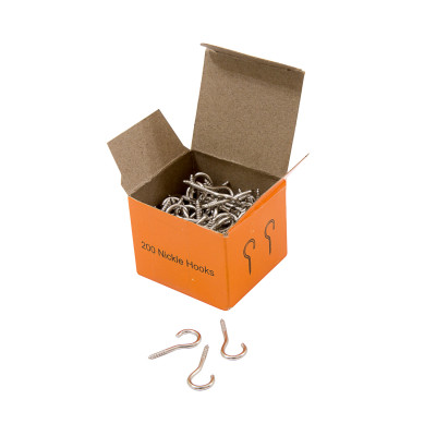 Curtain Wire Hooks - 200 Pack