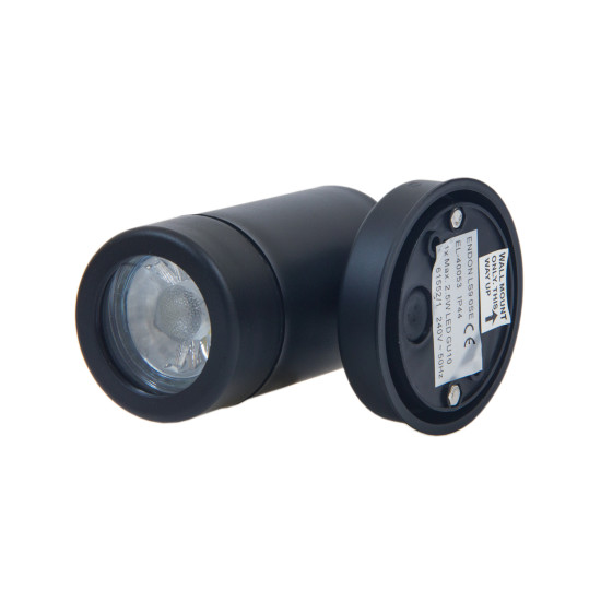 Outdoor Wall Light Black IP44 