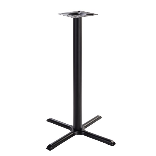 Tabilo Dining Table Base Black Cruciform - Large 720mm