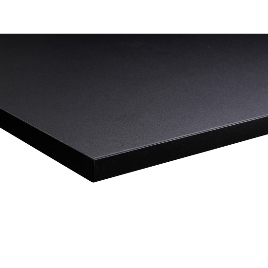 Tabilo Tuff Top Square Table Top Black 800mm x 800mm