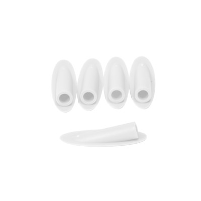 Pocket Hole Cover Finger Cap White - 100 Pack