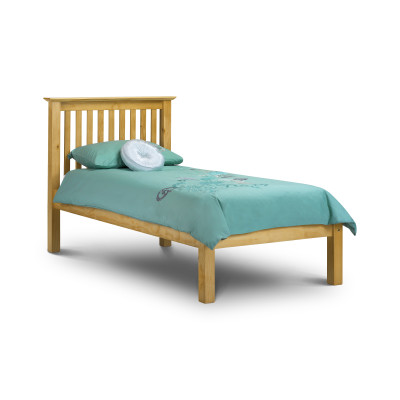 Barcelona Pine Bed 90cm Single with Low Foot End