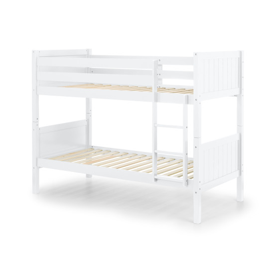 Bella Bunk Bed White Lacquered Finish