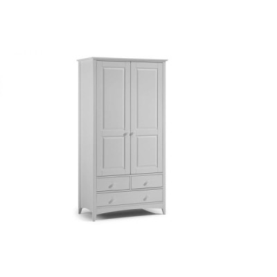 Cameo Combination Wardrobe with 3 Drawers Dove Grey