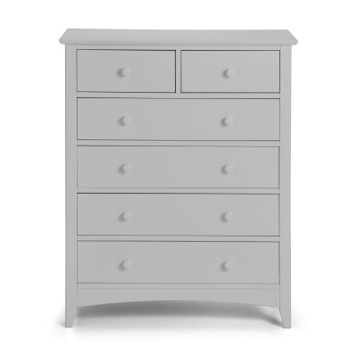 Cameo 4+2 Drawer Chest Unit Dove Grey