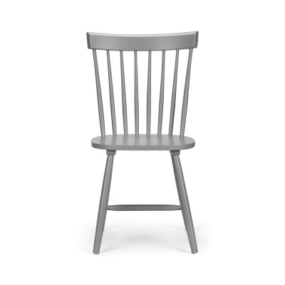 Torino Lunar Grey Chair Retro Style Tapered Legs