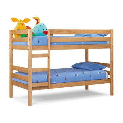 Wyoming Bunk Bed Solid Pine Lacquered Finish