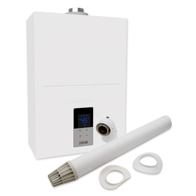 Ferroli Kona | 12L LPG Room Sealed Water Heater with Horizontal Flue Kit