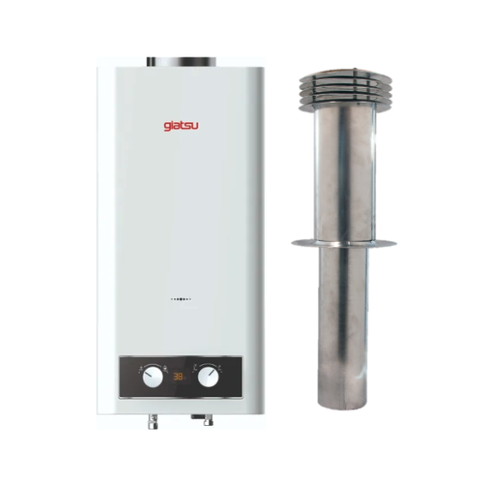Giatsu Sena 11L Water Heater + Flue Kit
