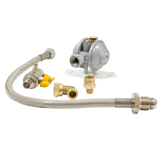 Single Wall Mounted Regulator OPSO with SS Hose