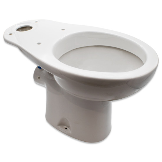 Lecico Atlas/Delta Low Level Toilet Pan - White - W0208