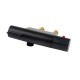 Black V200 Horizontal Shower Mixer Valve 45mm Centres