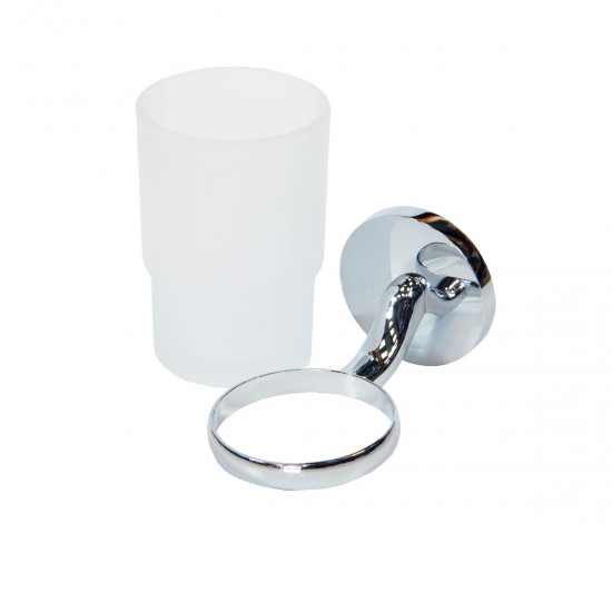 Mayfair Tumbler & Holder Chrome