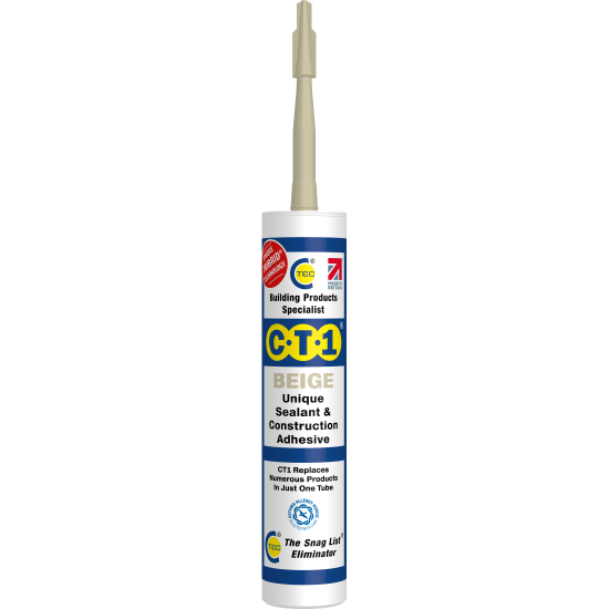 CT-1 Sealant & Adhesive - Beige 290ml