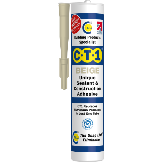 CT-1 Sealant & Adhesive - Beige 290ml