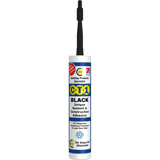 CT-1 Sealant & Adhesive - Black 290ml