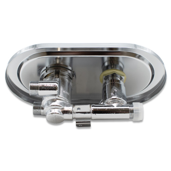 Concealed Thermostatic Shower Valve - Chrome