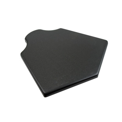 Crest Tile End Cap Plastic - Graphite