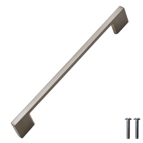 FTD Slim D Handle – Satin Nickel - FTD3065ASN