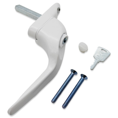 Eltherington 43mm Espag Handle (Right) - White - COM0000688