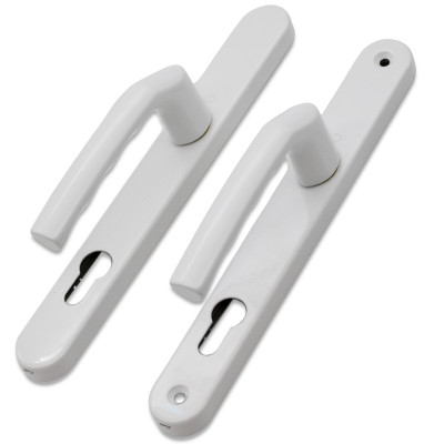 Eltherington Hoppe Door Handle - White - COM0000690