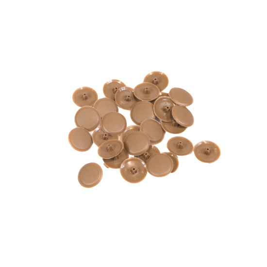 Screw Cap Cover - Mahogany (100 Pack)