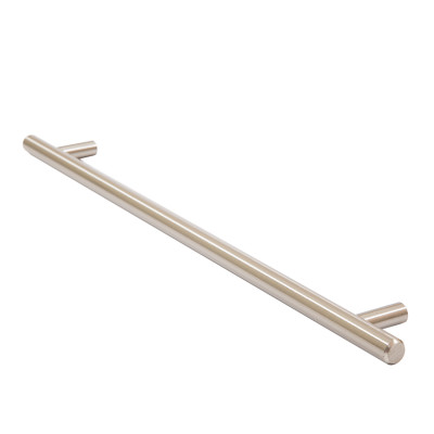 T Bar Handle Brushed Nickel 288mm