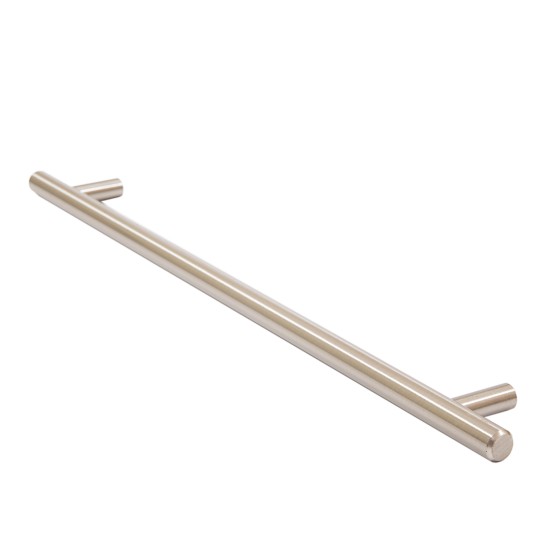 T Bar Handle Brushed Nickel 224mm