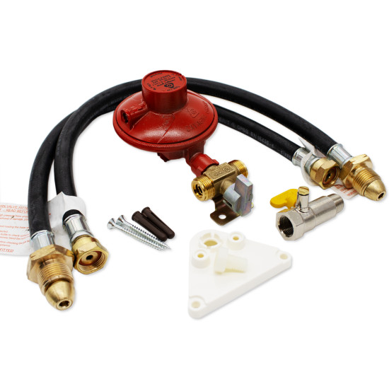 2 Cylinder 37mbar Manual Propane Changeover