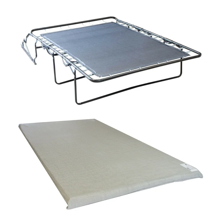 Folding Pull Out Bed Base And Mattress Compatible with Som'Toile Sofa Bed Frames