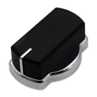 Belling Hob Control Knob Assembly - Black / Chrome - 083240908 Belling Hob Control Knob Assembly - Black / Chrome - 083240908
