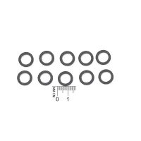 Morco 3/8" BSP Black Nylon Washer (10 Pack) - FW0547 Morco 3/8" BSP Black Nylon Washer (10 Pack) - FW0547