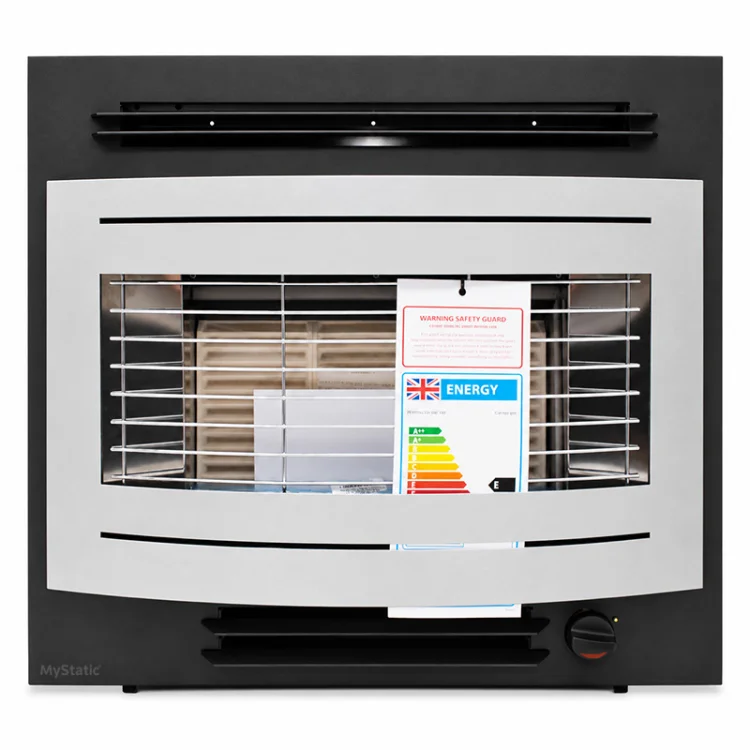 Widney Curvascape GL ECO LPG Gas Fire - Gold Sparkle / Silver Sparkle - CS1EGLGS