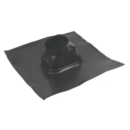 Ariston 18-44 Degree Lead Flashing Base Cap - Black