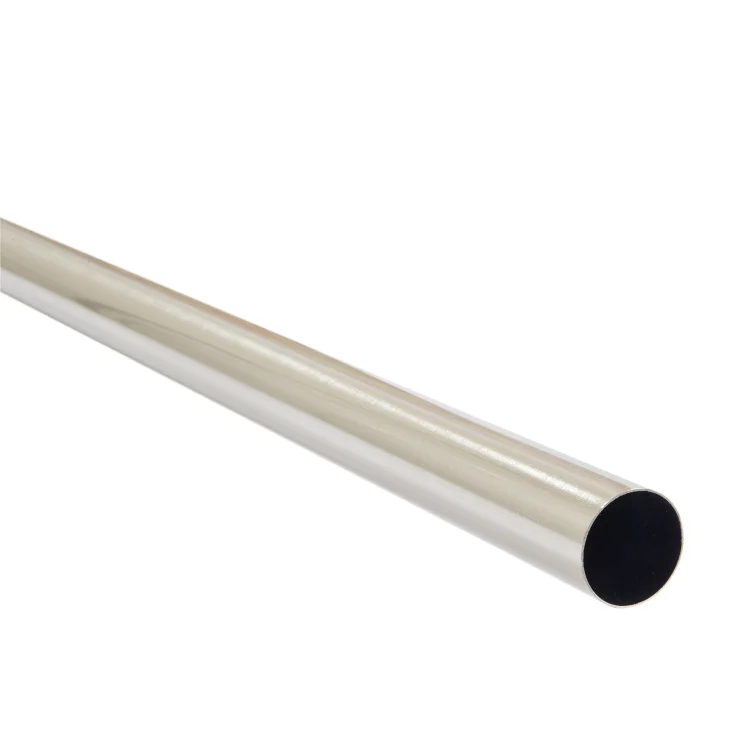 28mm Curtain Pole - Silver 1500mm