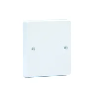 1 Gang Blanking Plate - White