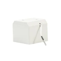 Bathroom Square Pull Cord Switch - Cream Bathroom Square Pull Cord Switch - Cream