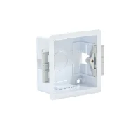 Single Cavity Back Box - 35mm White