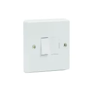 13A Switched Fused Spur - White
