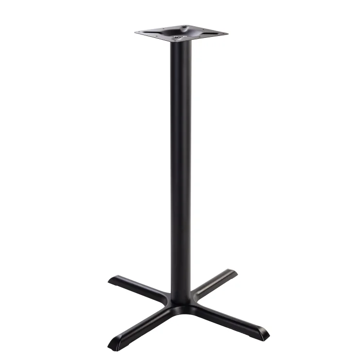 Tabilo Dining Table Base - Black Cruciform Large 720mm