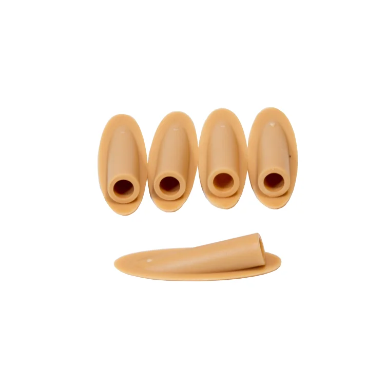 Pocket Hole Cover Finger Cap - Light Oak (100 Pack)
