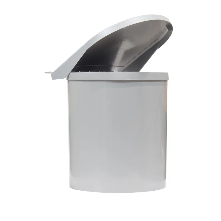 Swing Out 10L Waste Bin Grey for Kitchen Cupboard